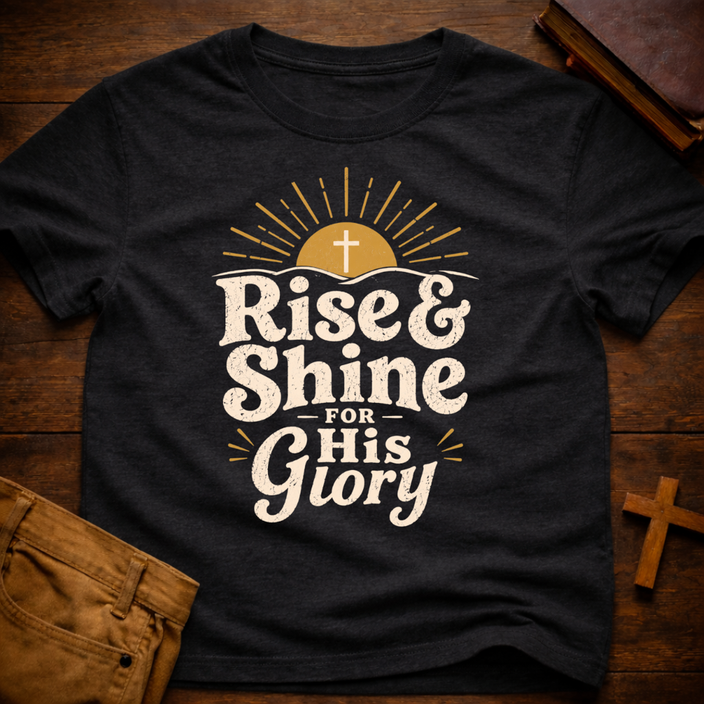 Rise & Shine For His Glory T-Shirt