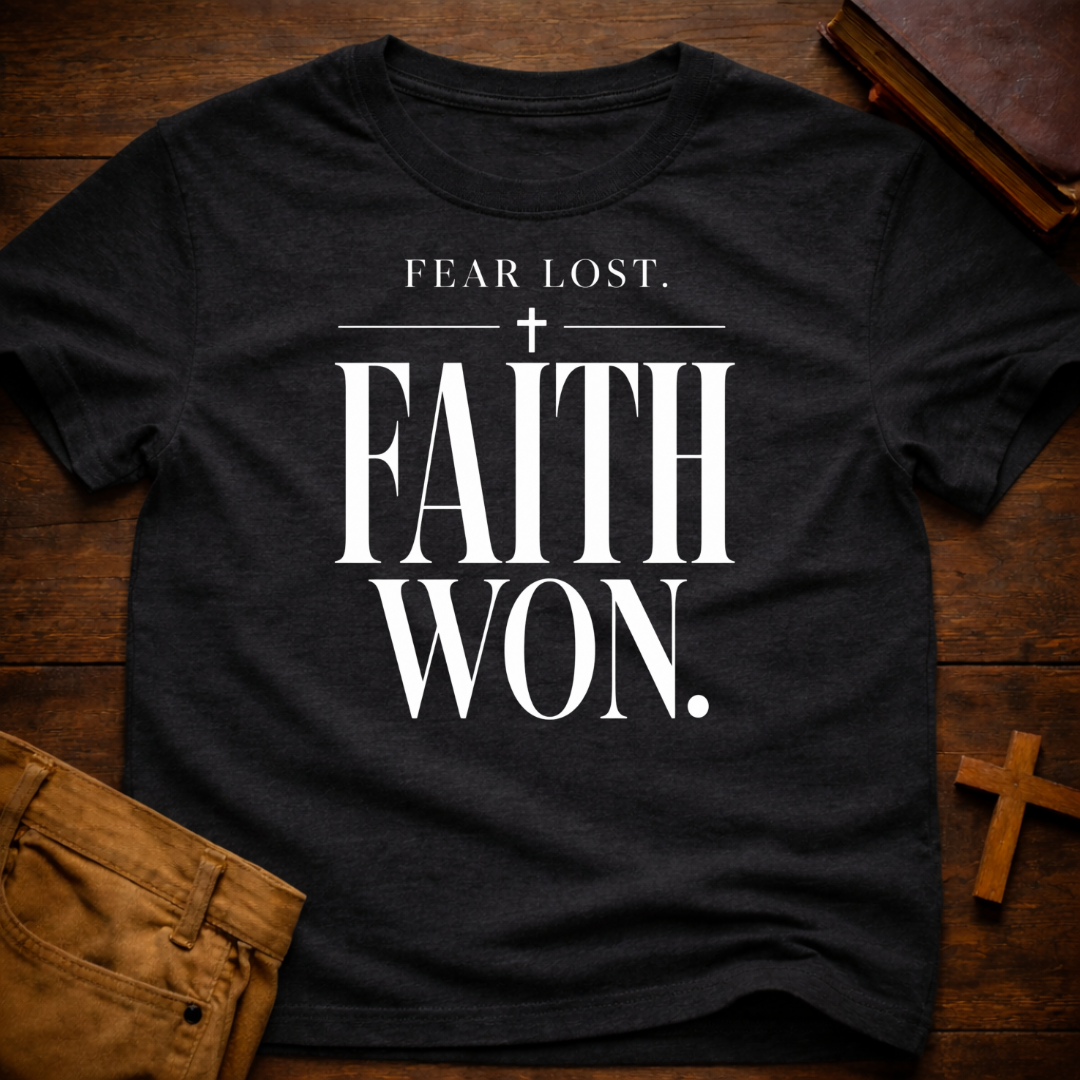 Fear Lost. Faith Won T-Shirt