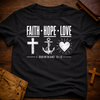 1 Corinthians 13:13 T-Shirt