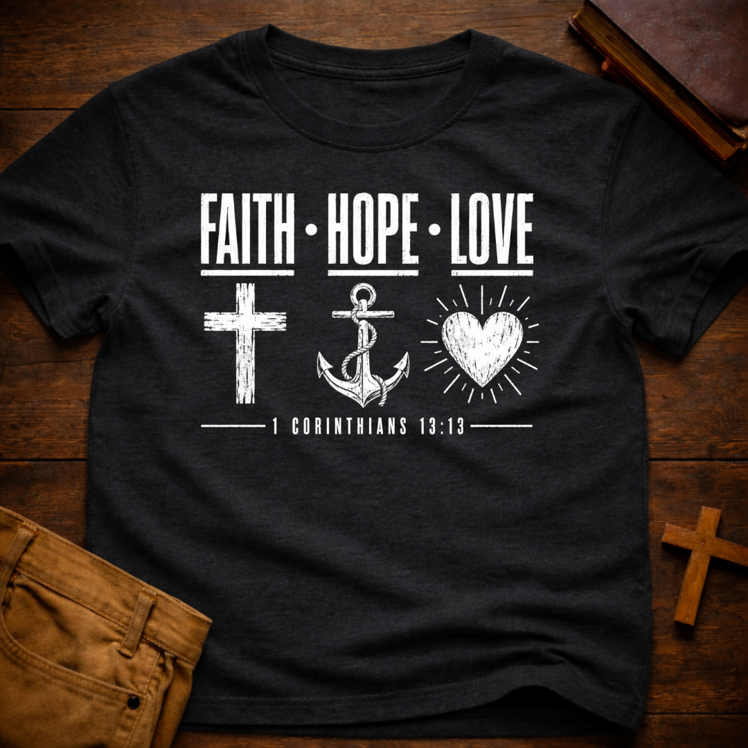 1 Corinthians 13:13 T-Shirt