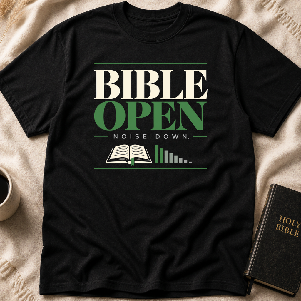 Bible Open Noise Down T-Shirt
