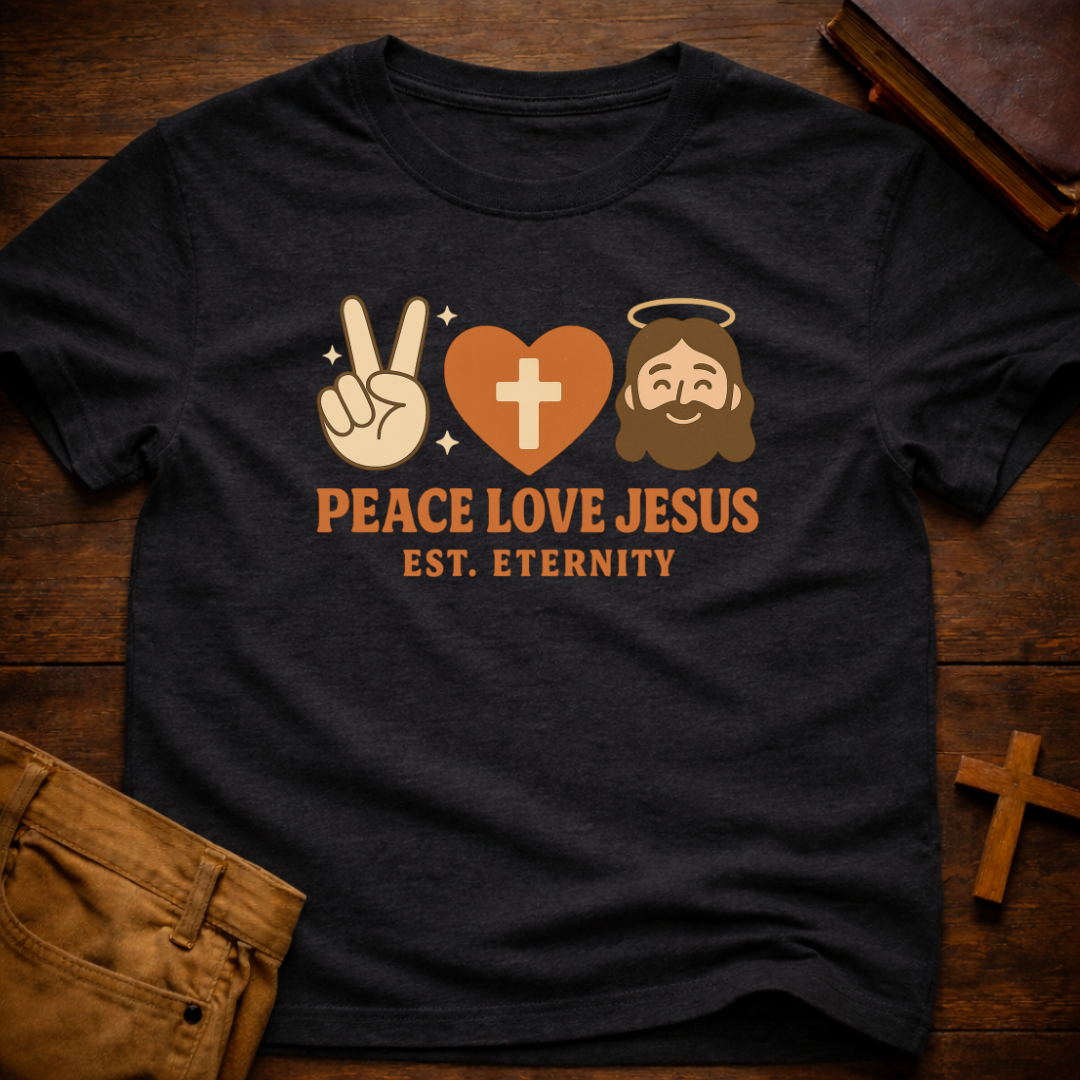 Peace Love Jesus T-Shirt