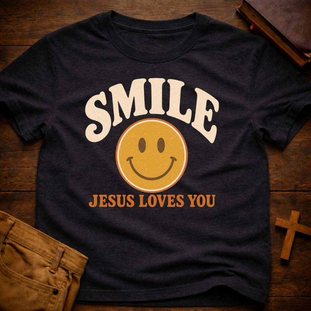 Smile Jesus Loves You T-Shirt
