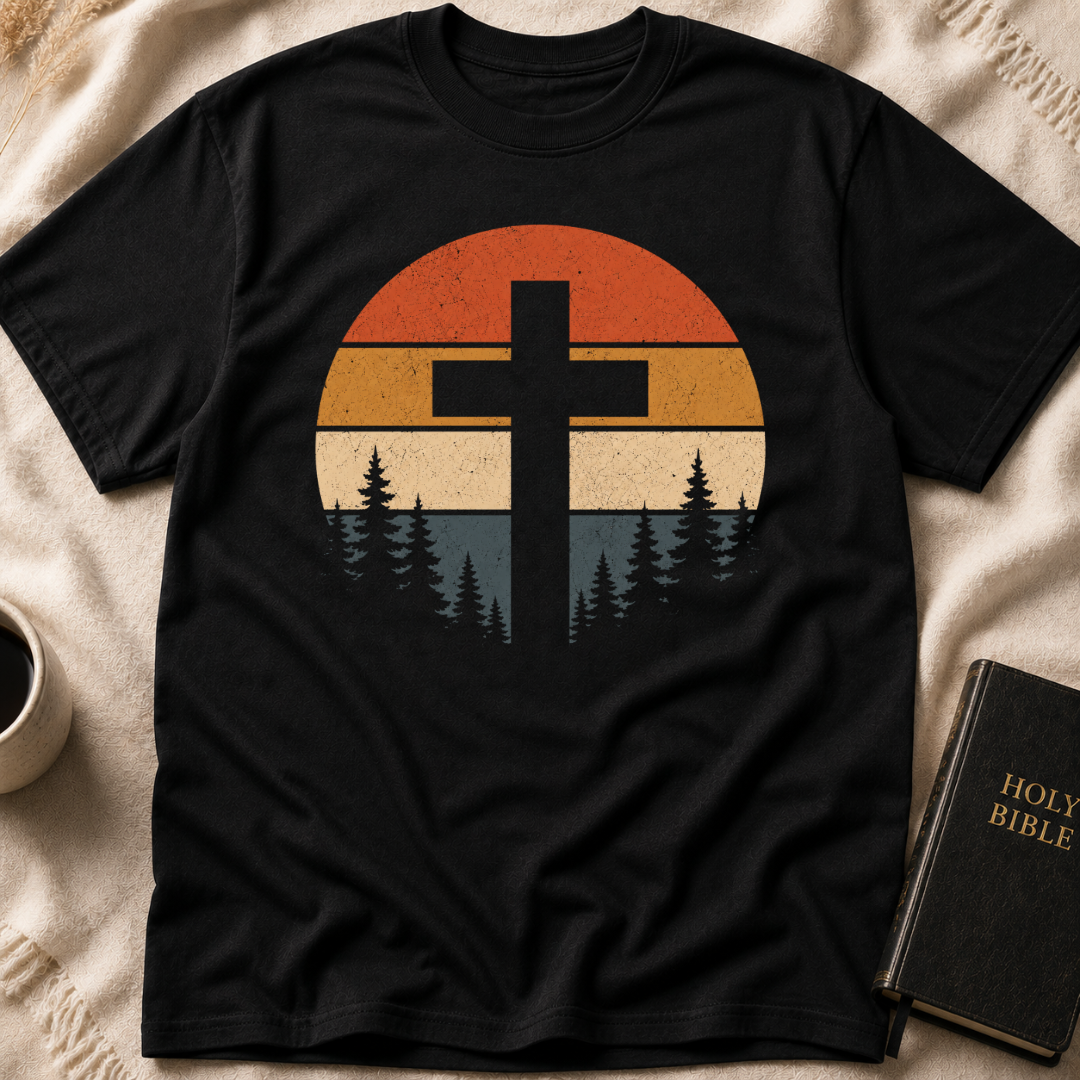 Cross On A Mountain T-Shirt
