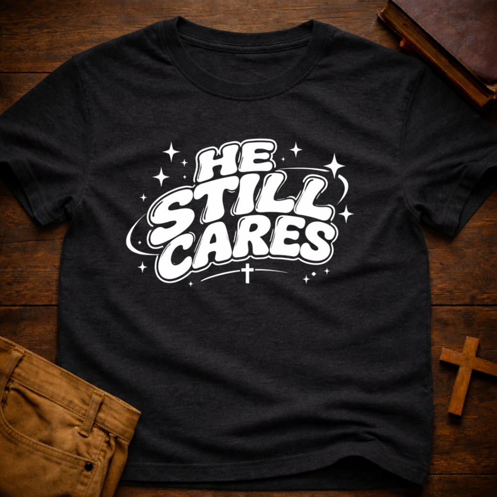He Still Cares T-Shirt