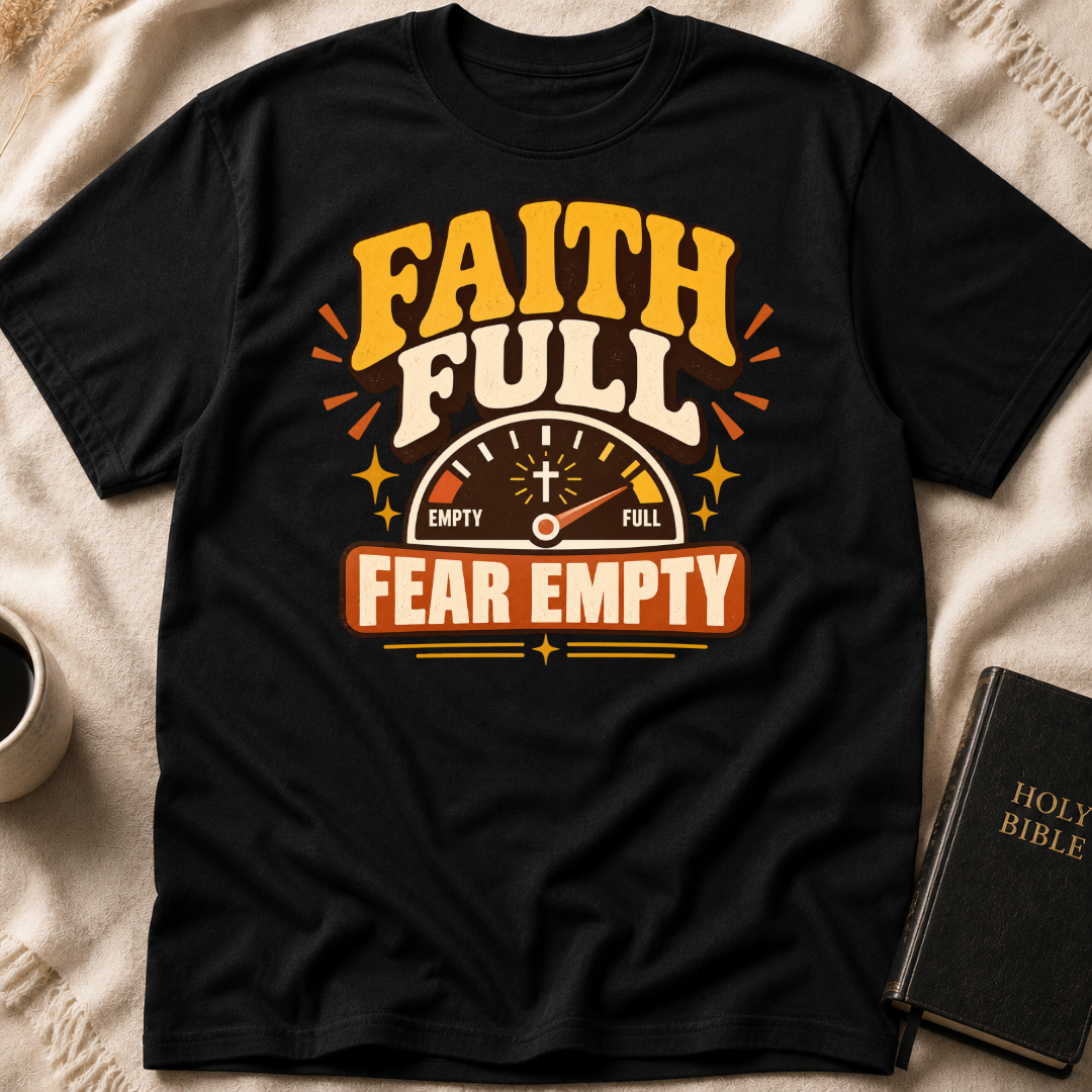 Faith Full, Fear Empty T-Shirt