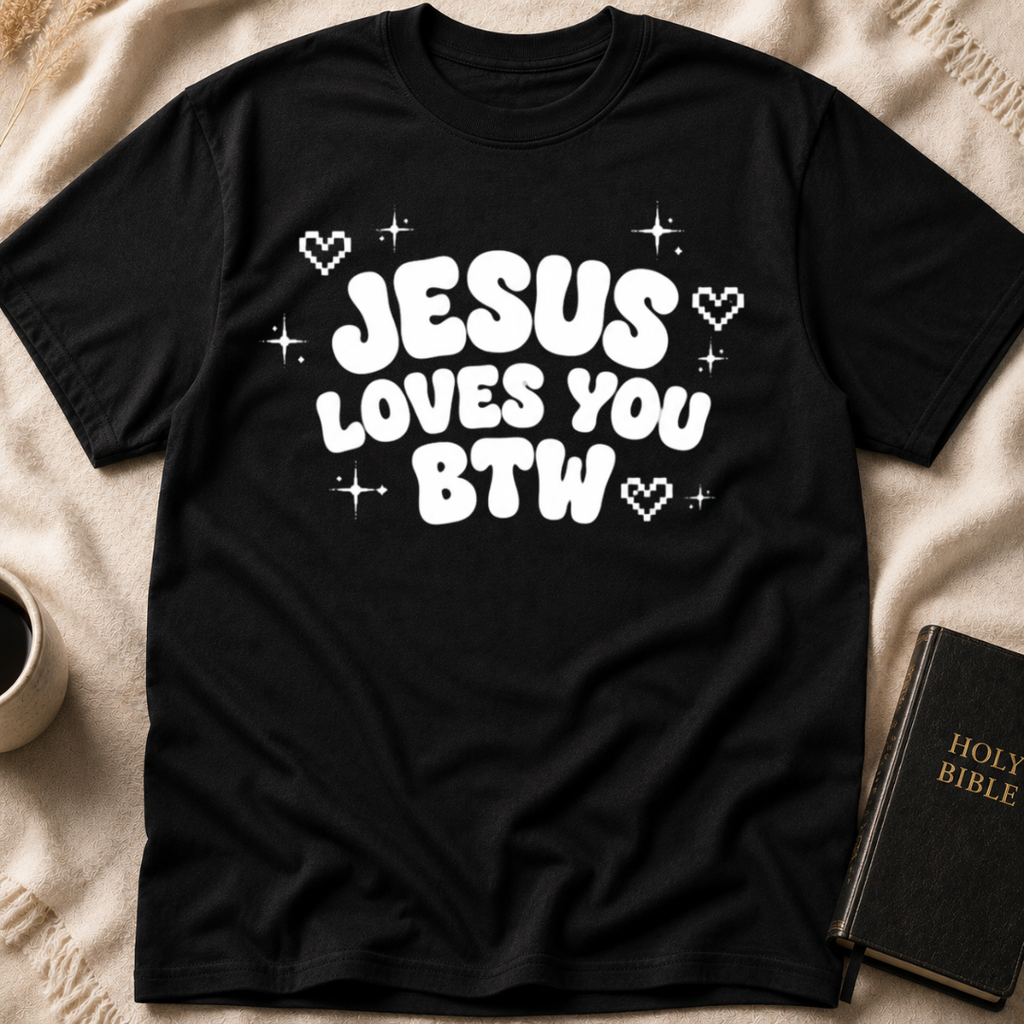 Jesus Loves You Btw T-Shirt
