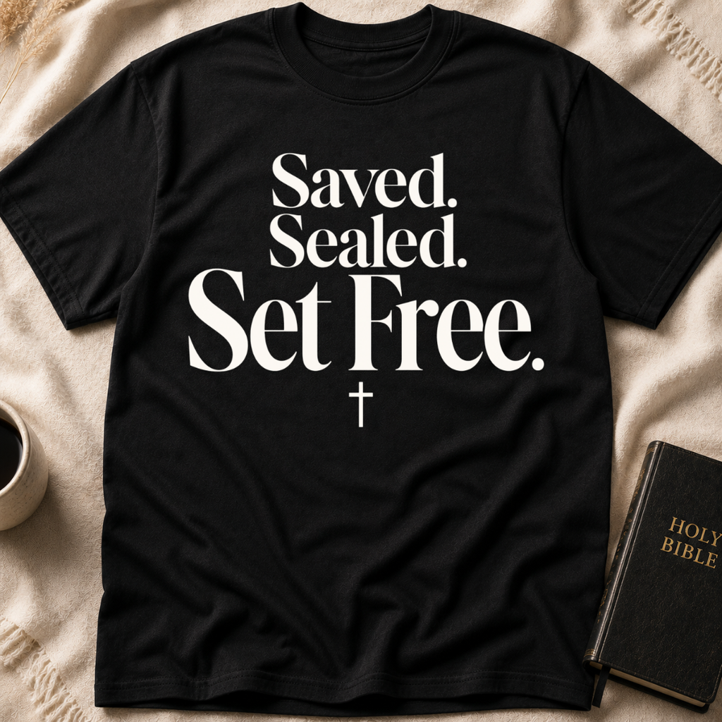 Saved. Sealed. Set Free T-Shirt
