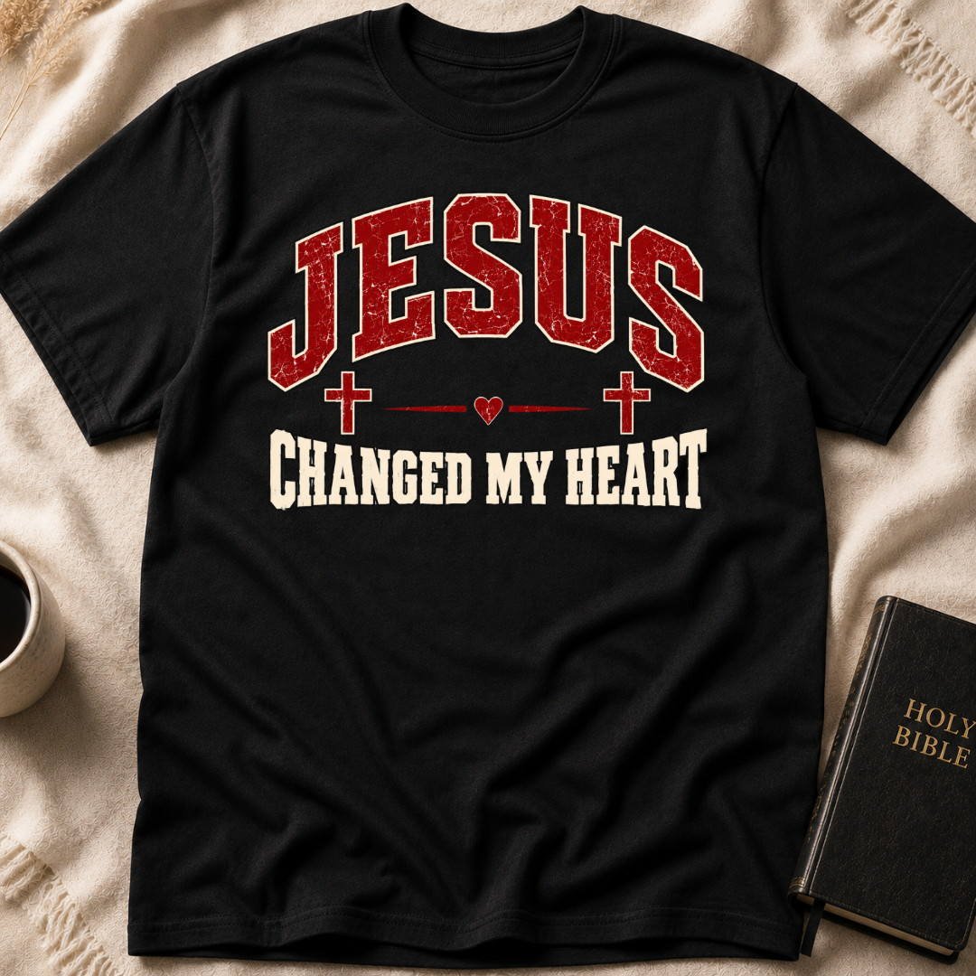 Jesus Changed My Heart T-Shirt