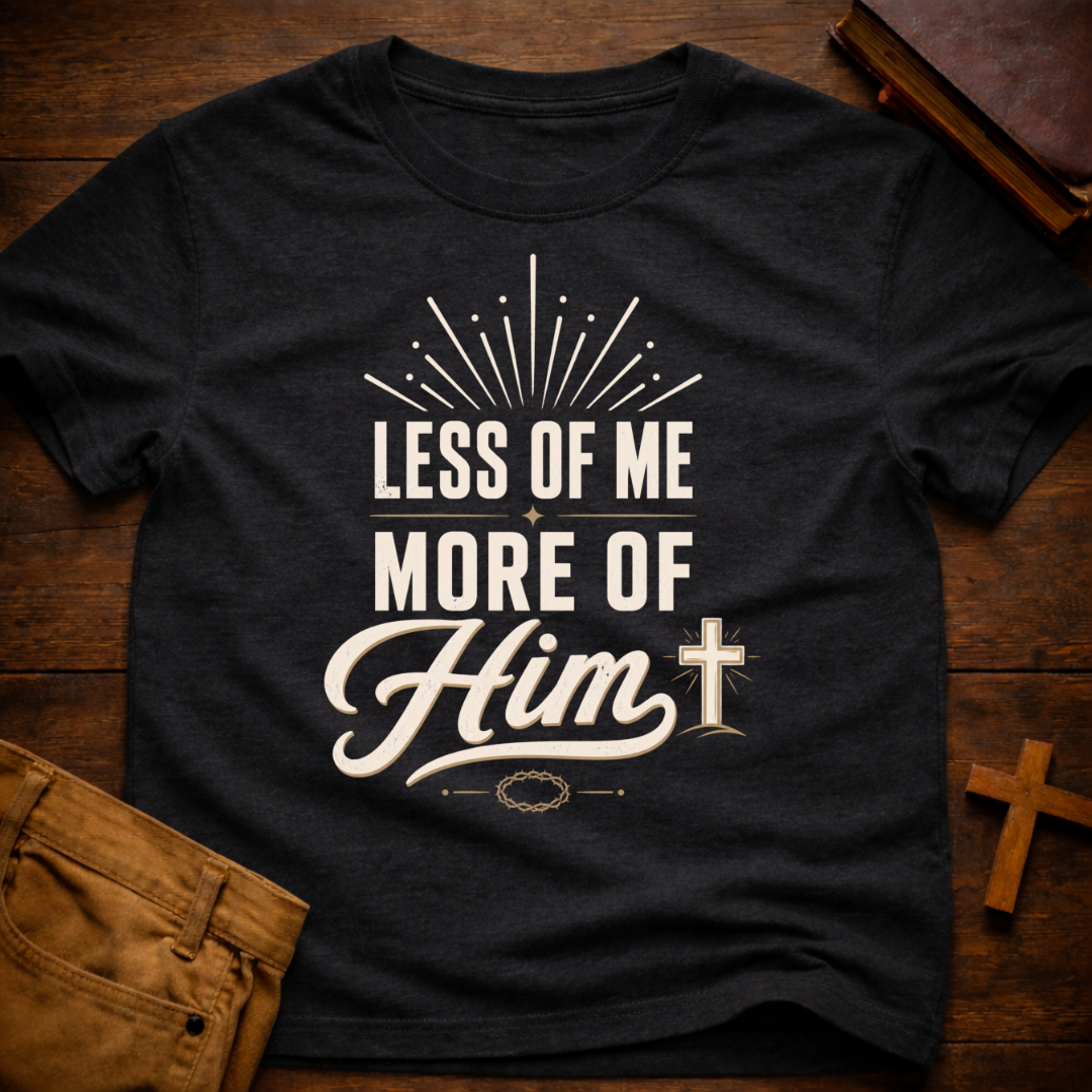 Less of Me More of Him T-Shirt