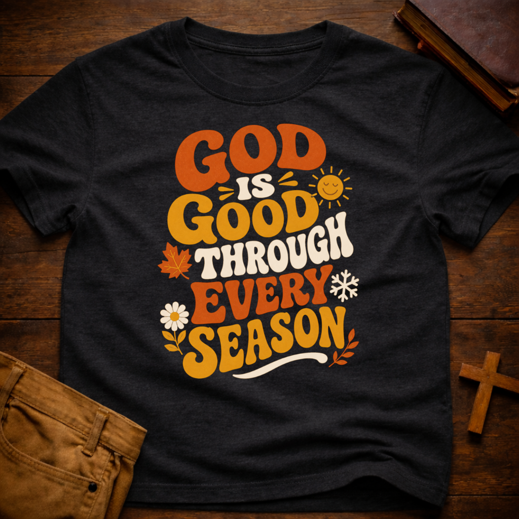 God Is Good Through Every Season T-Shirt
