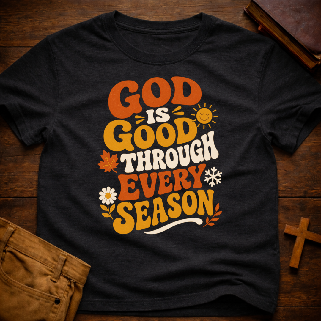God Is Good Through Every Season T-Shirt