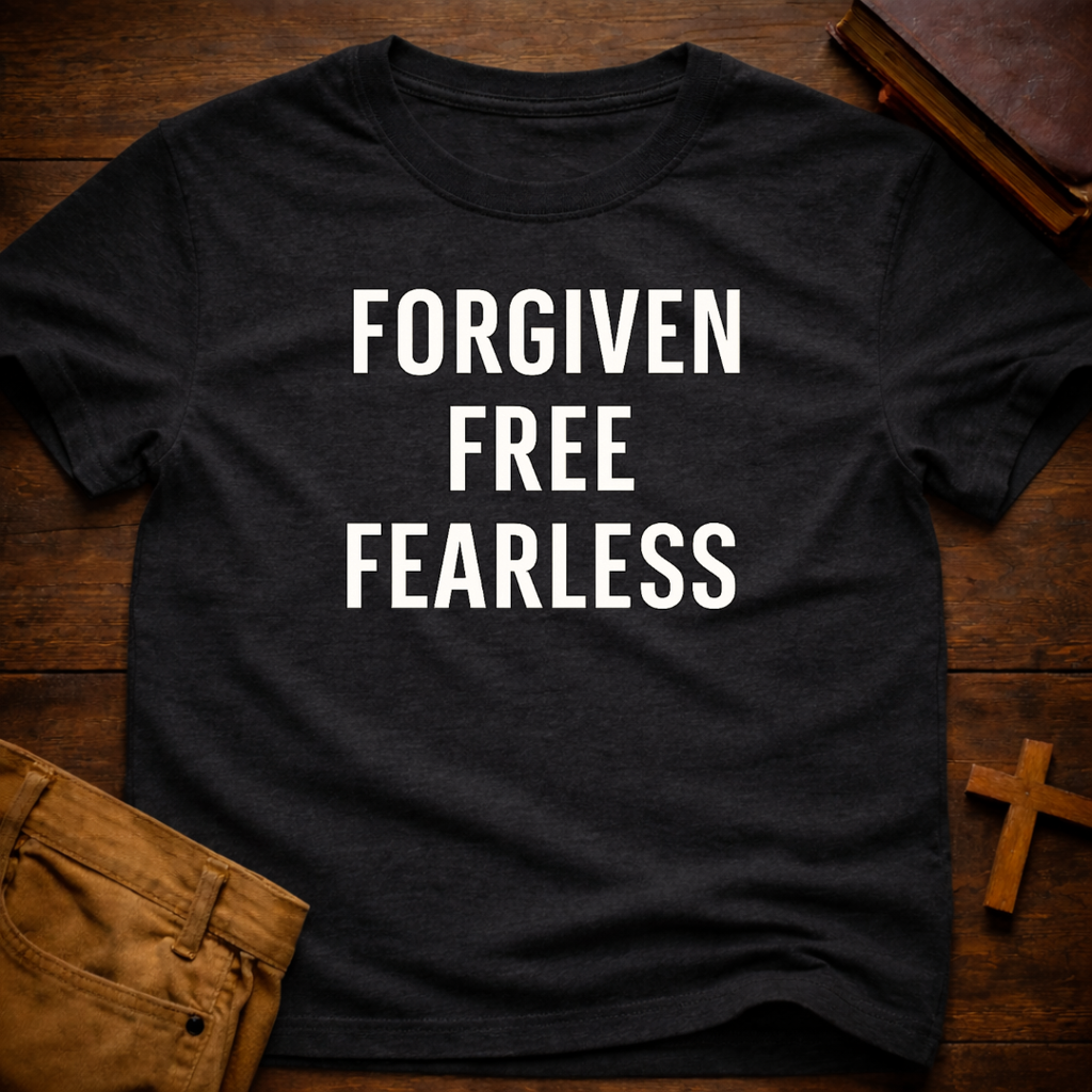 Forgiven Free Fearless T-Shirt