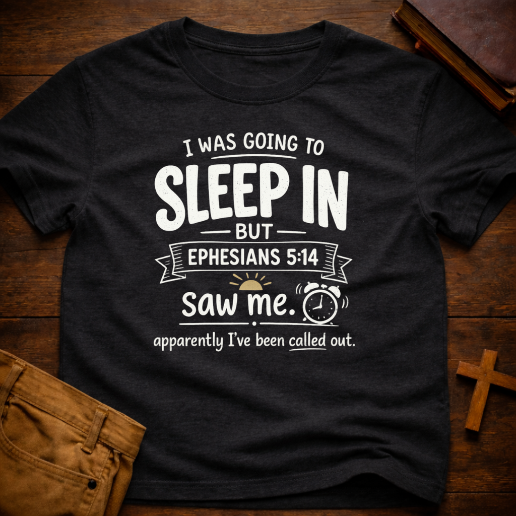 Sleeping In T-Shirt