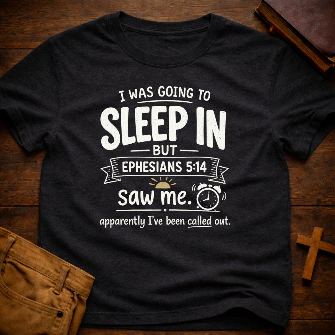 Sleeping In T-Shirt