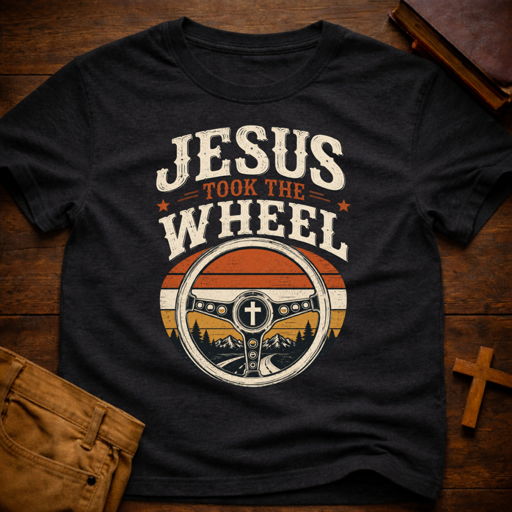Jesus Took the Wheel T-Shirt