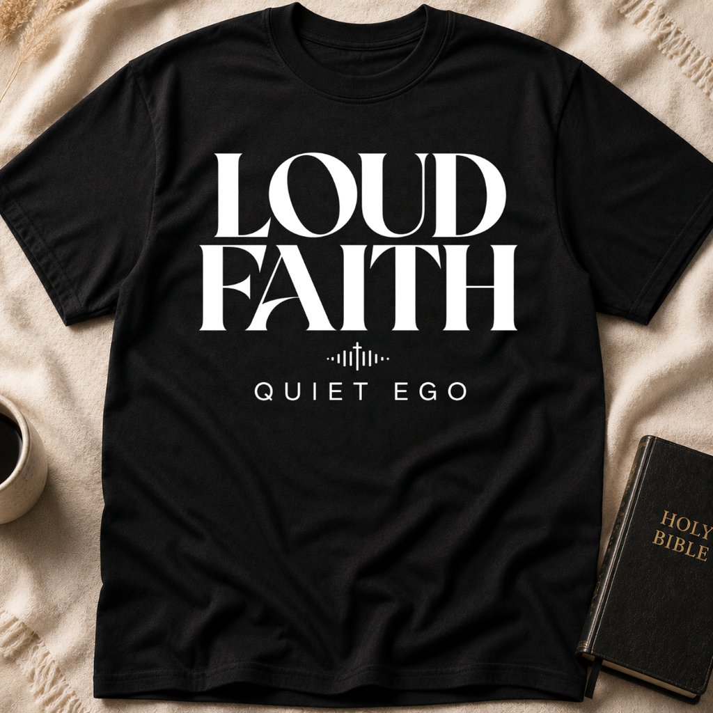 Loud faith, quiet ego T-Shirt