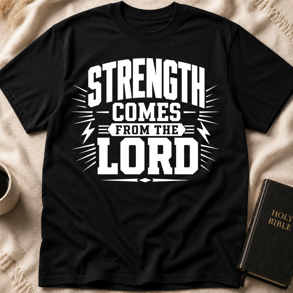 Strength Comes From The Lord T-Shirt