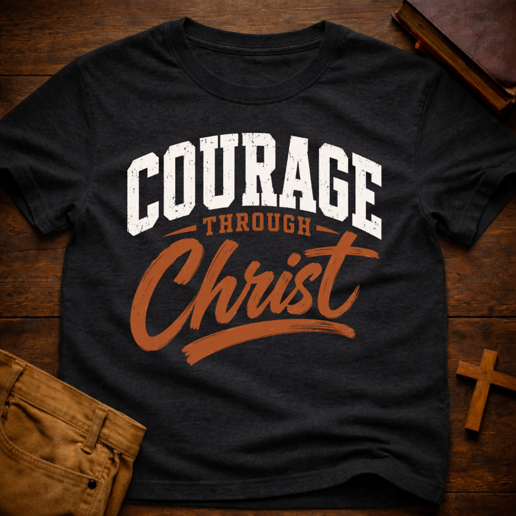 Courage Through Christ T-Shirt