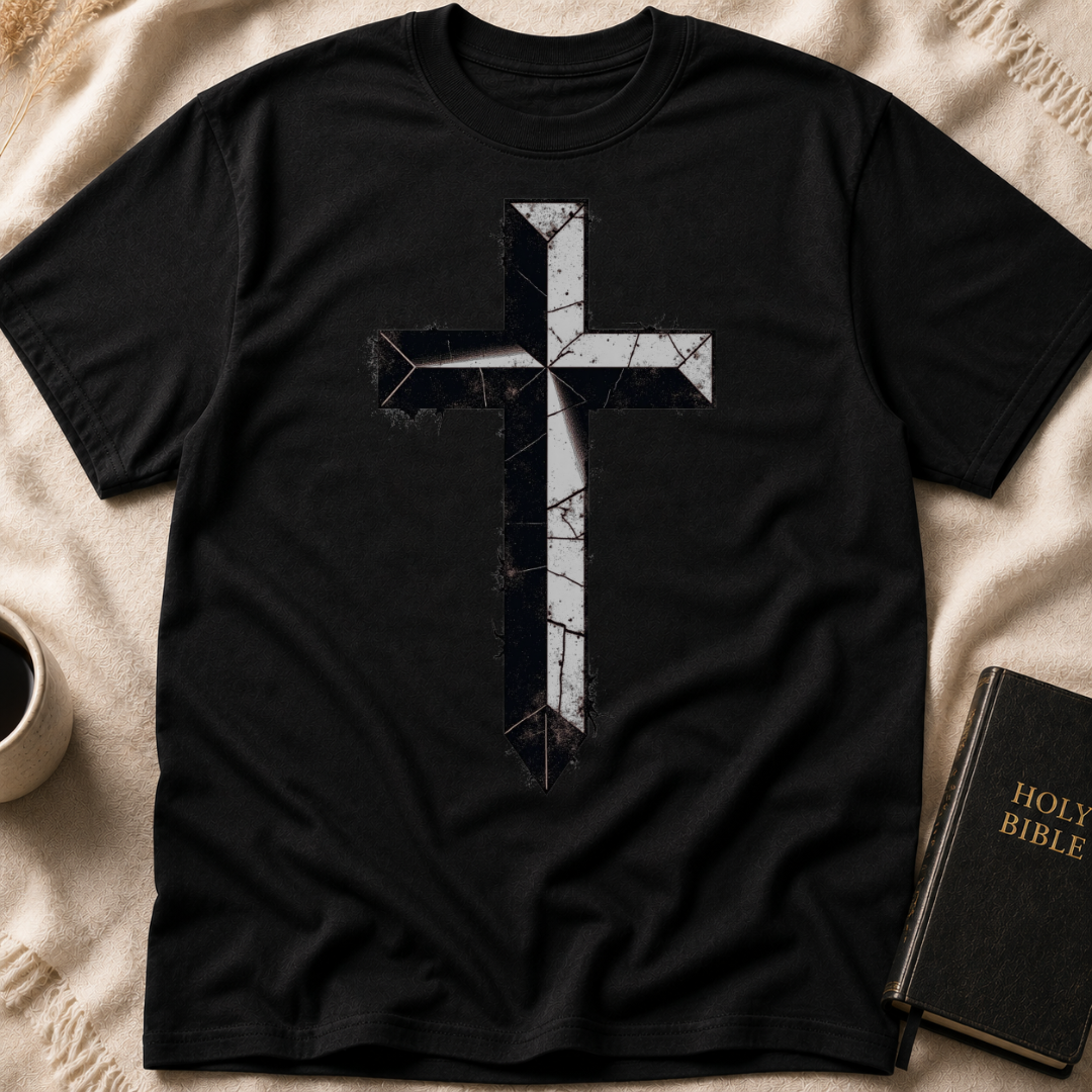 Grunge Cross T-Shirt