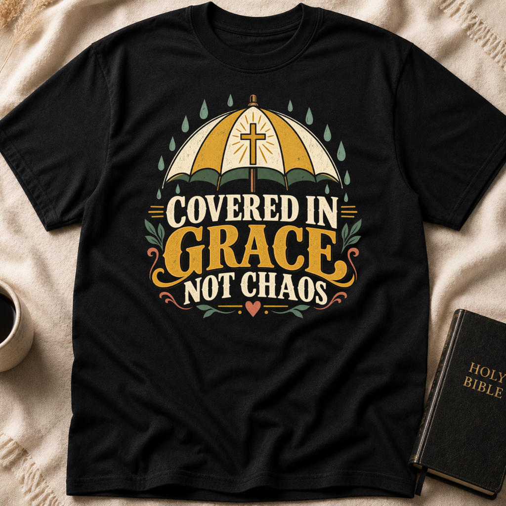 Covered In Grace, Not Chaos T-Shirt