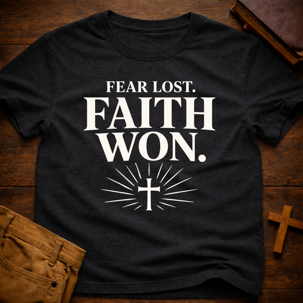 Fear Lost. Faith Won T-Shirt