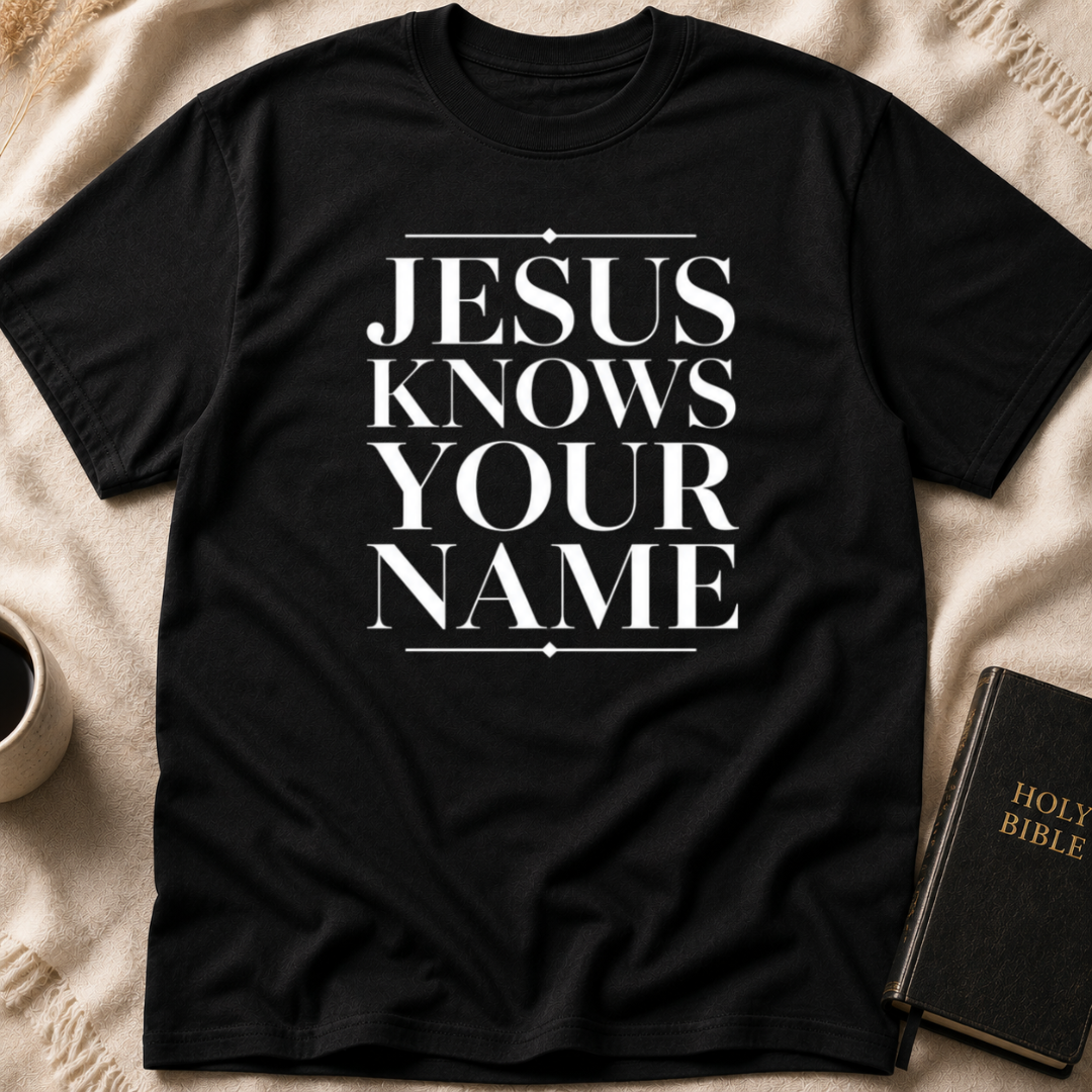 Jesus Knows Your Name T-Shirt