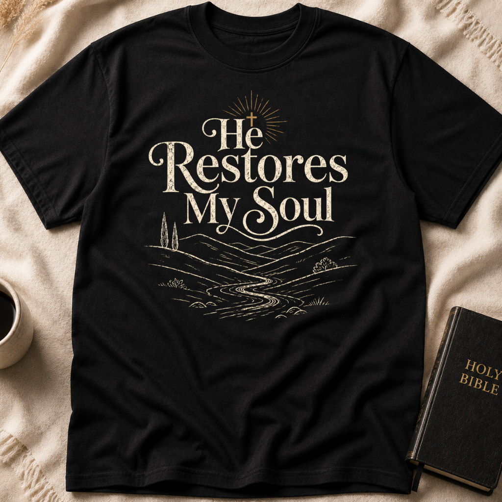 He Restores My Soul T-Shirt