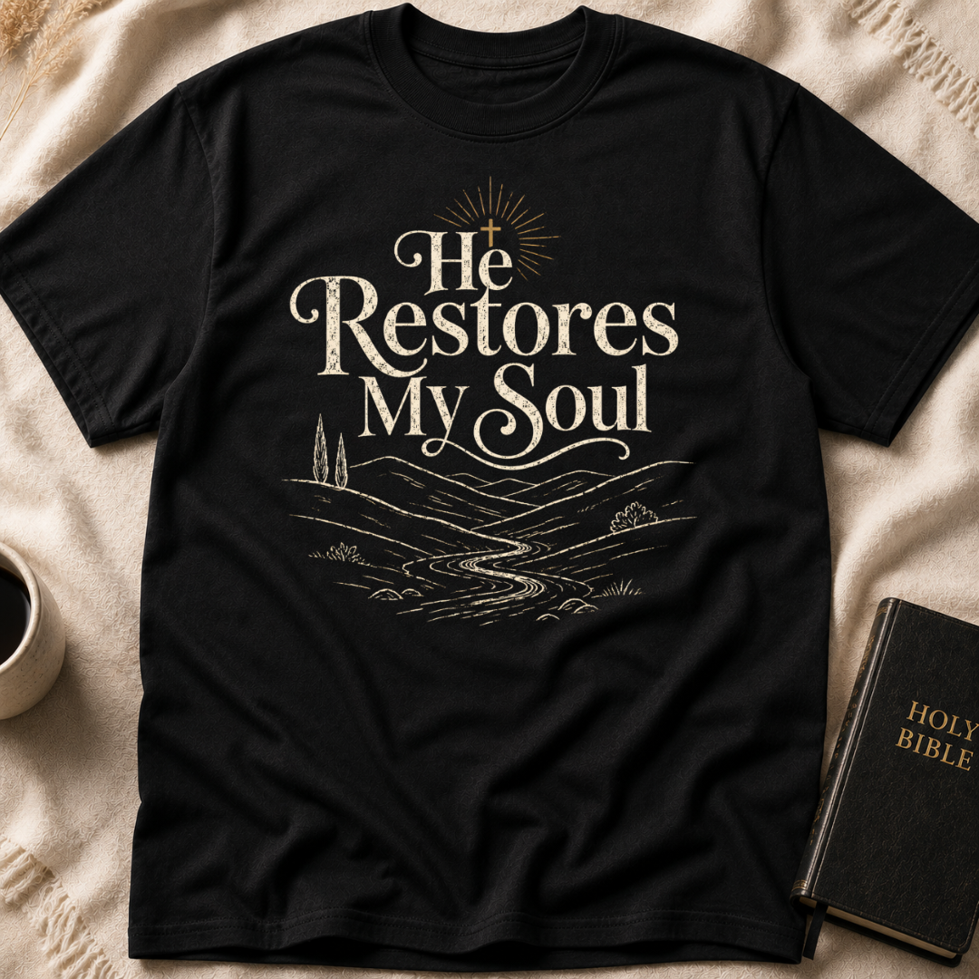 He Restores My Soul T-Shirt