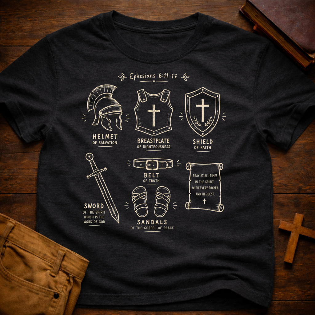 Ephesians 6:11-17 T-Shirt