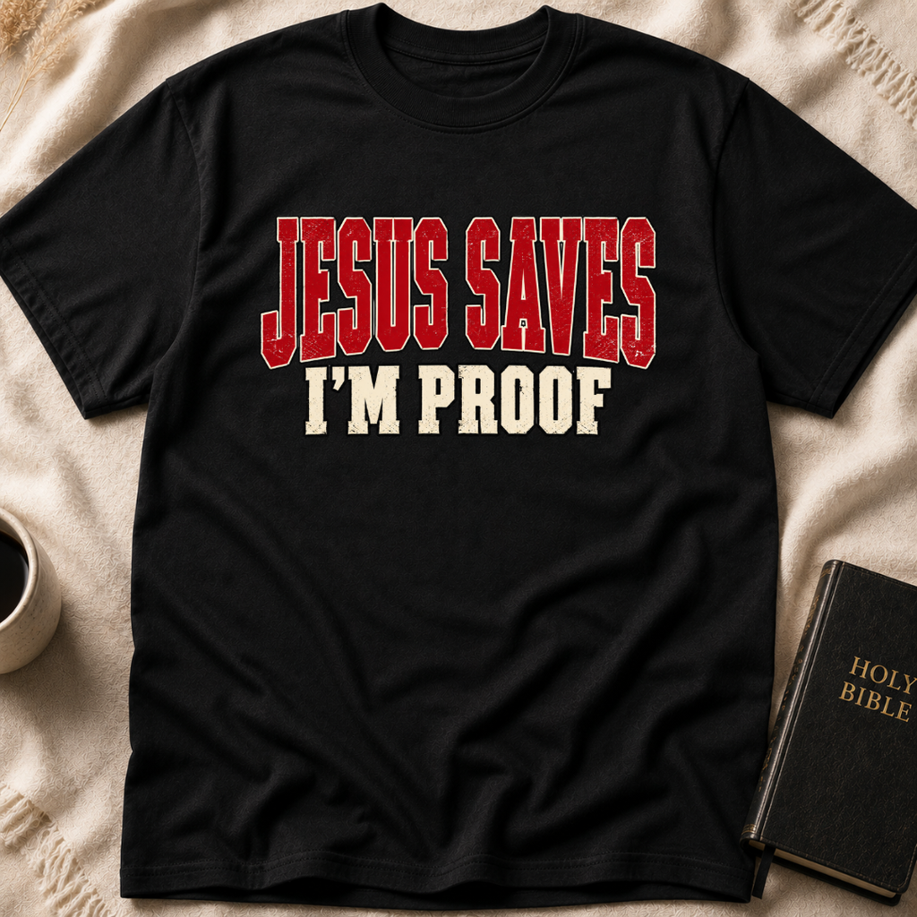 Jesus Saves I'm Proof T-Shirt