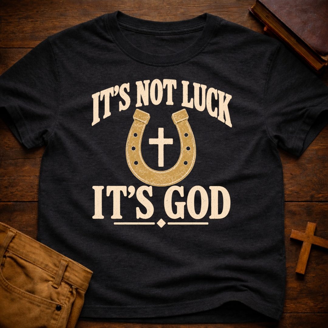 IT'S NOT LUCK IT'S GOD T-Shirt