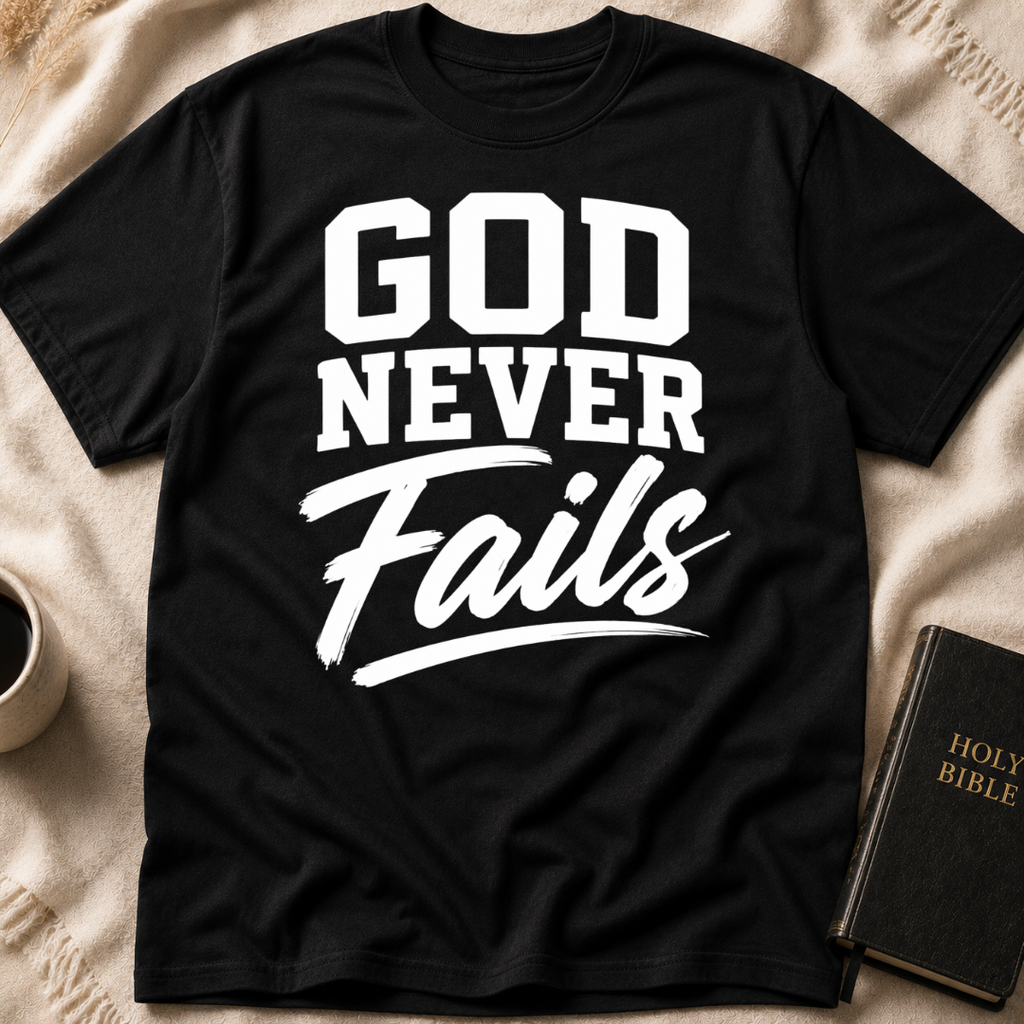 God Never Fails T-Shirt