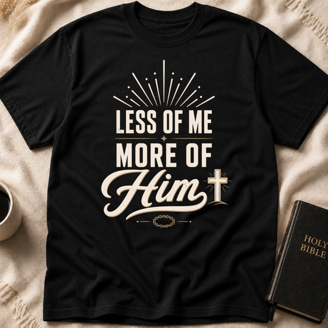 Less of Me More of Him T-Shirt