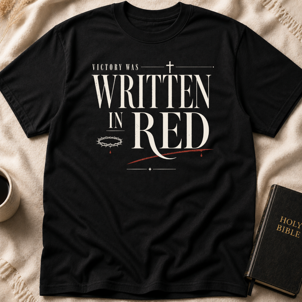 Victory Was Written In Red T-Shirt