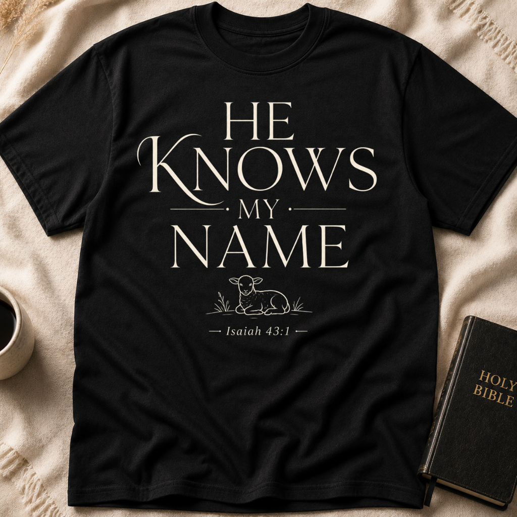 He Knows My Name T-Shirt
