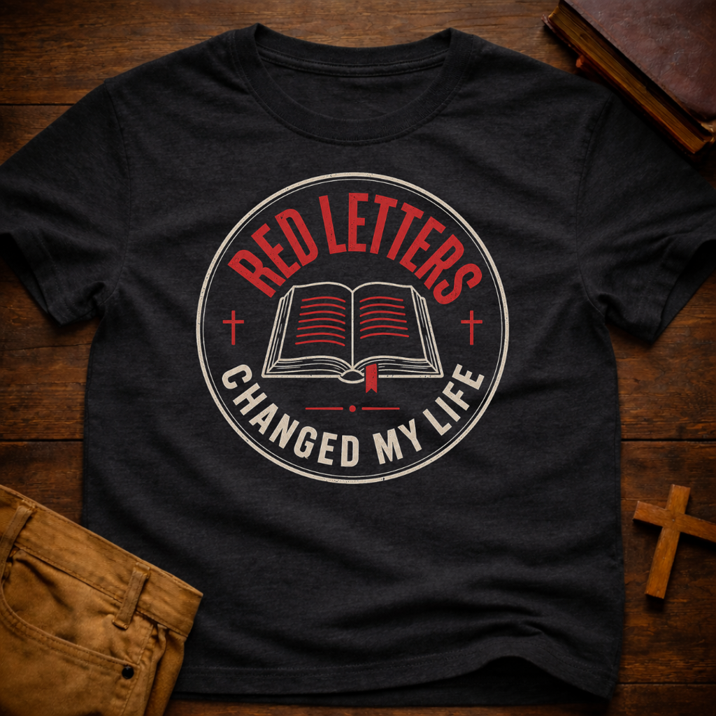 Red Letters Changed My Life T-Shirt