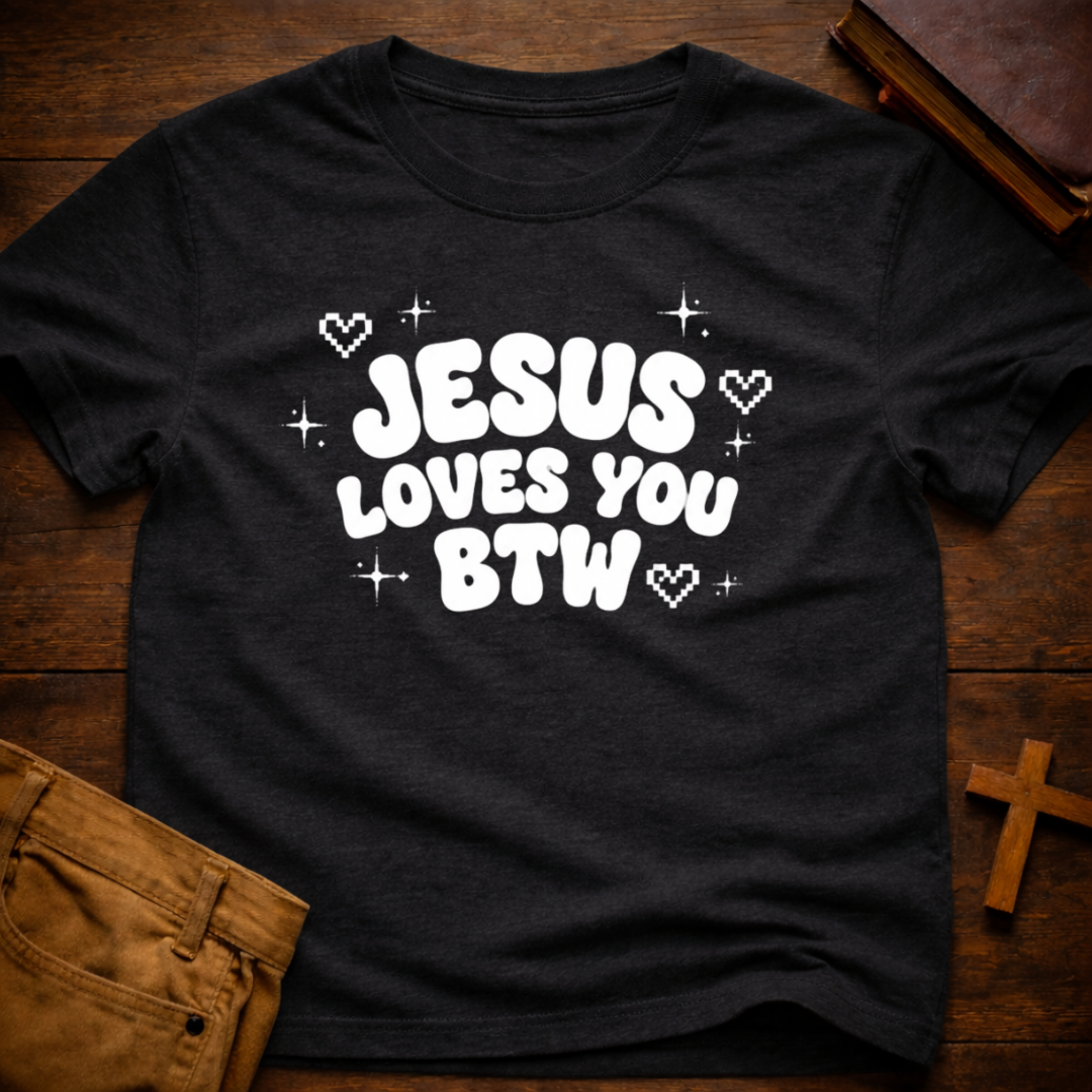 Jesus Loves You Btw T-Shirt