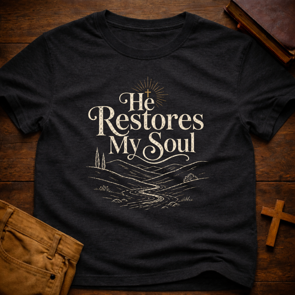 He Restores My Soul T-Shirt