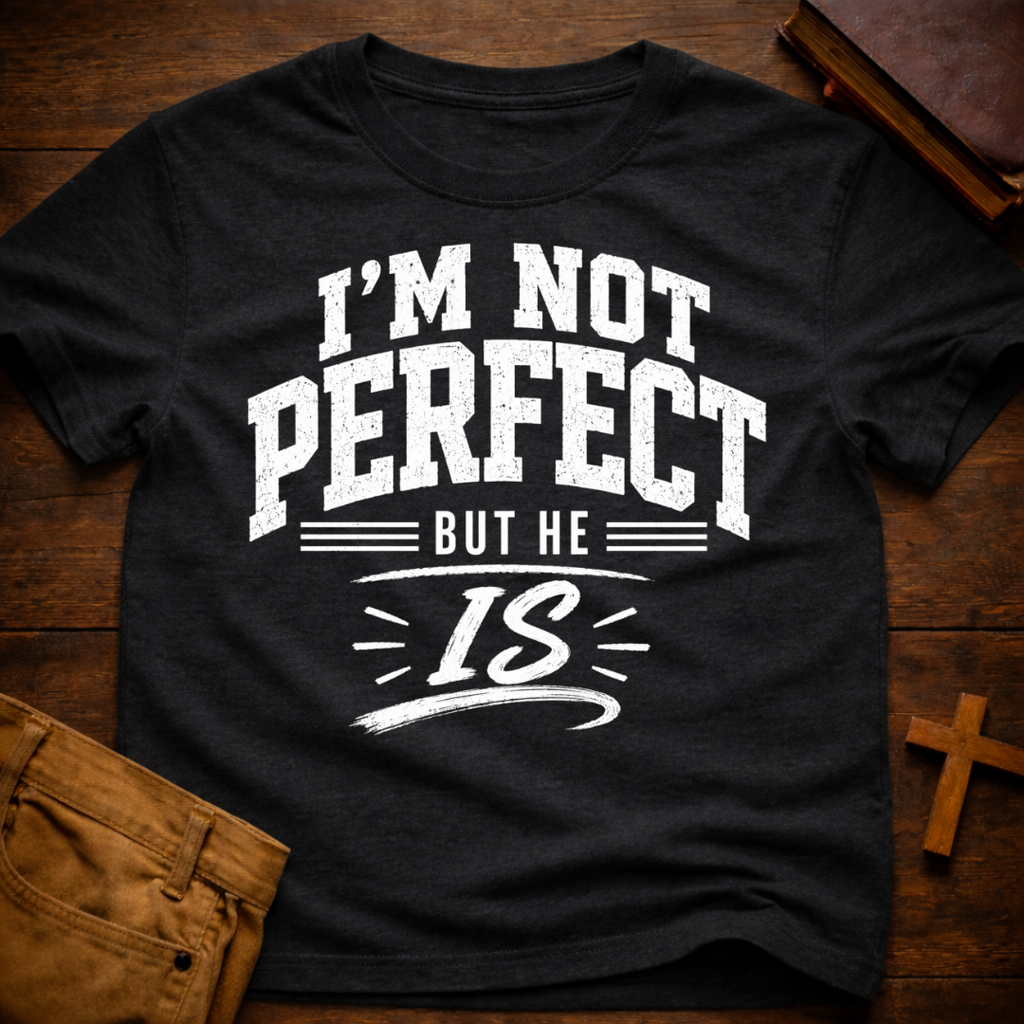 I'm Not Perfect But He Is T-Shirt