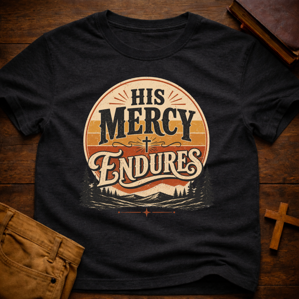 His Mercy Endures T-Shirt