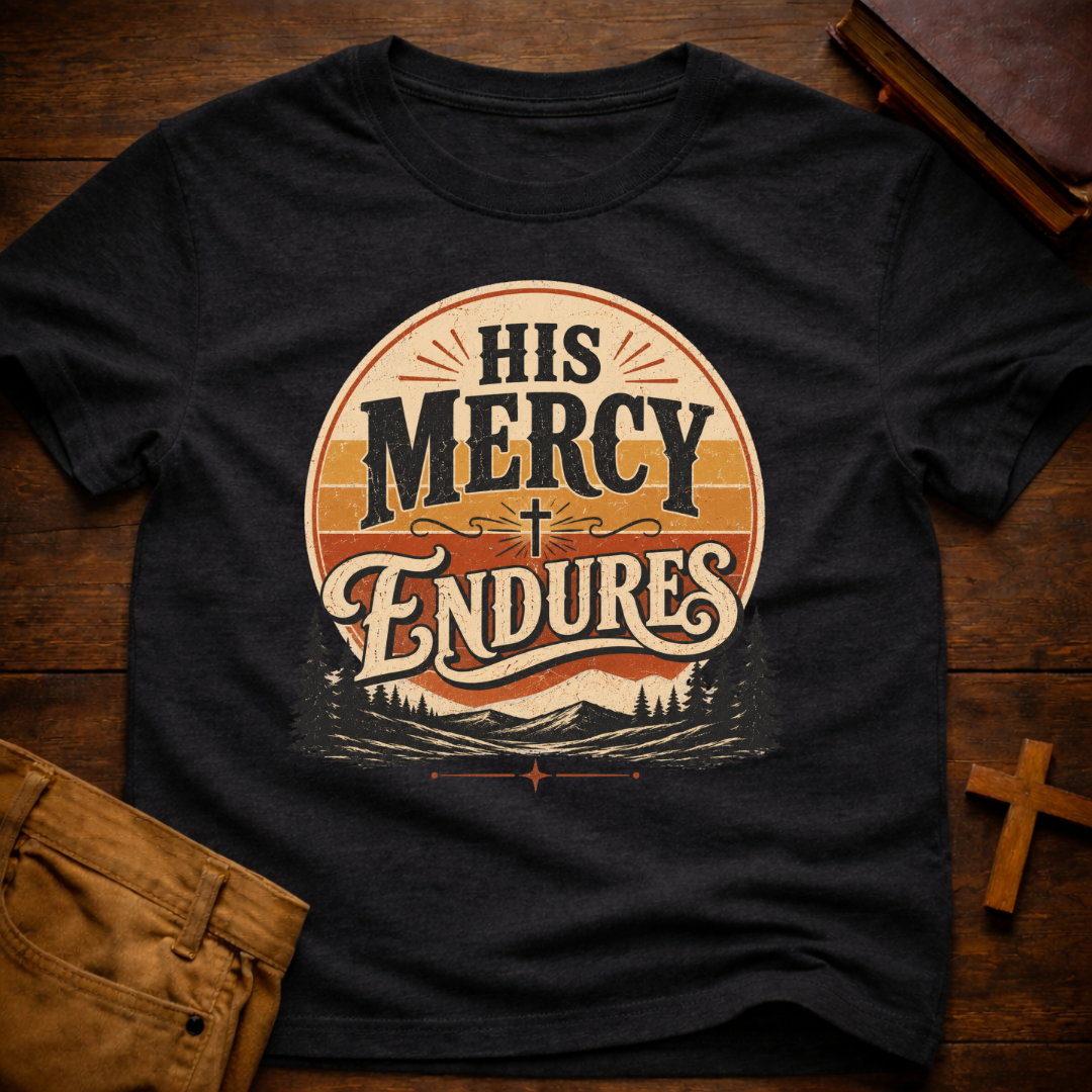 His Mercy Endures T-Shirt