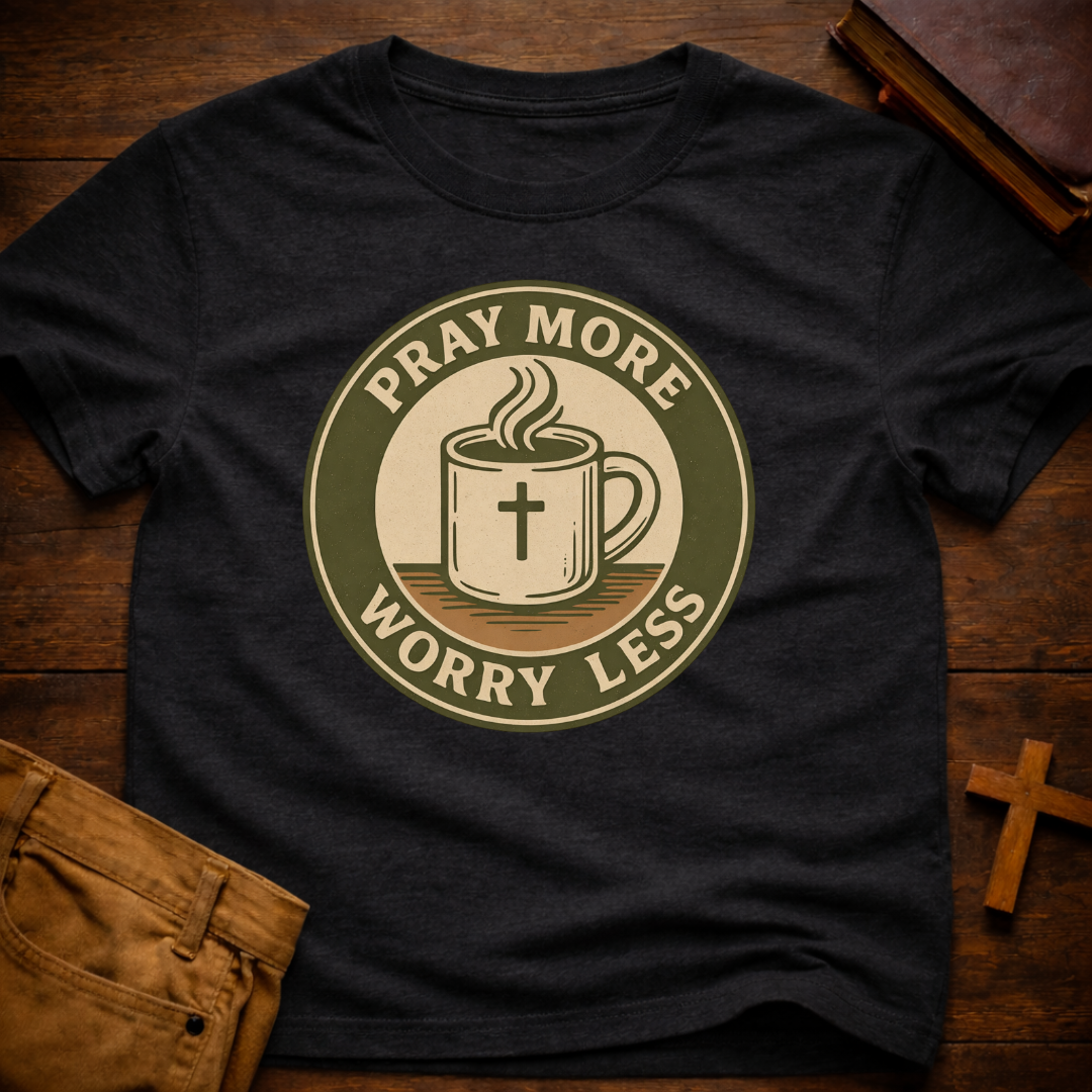 Pray More Worry Less T-Shirt