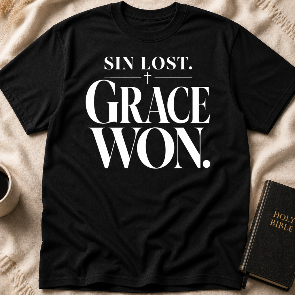 Sin Lost. Grace Won T-Shirt