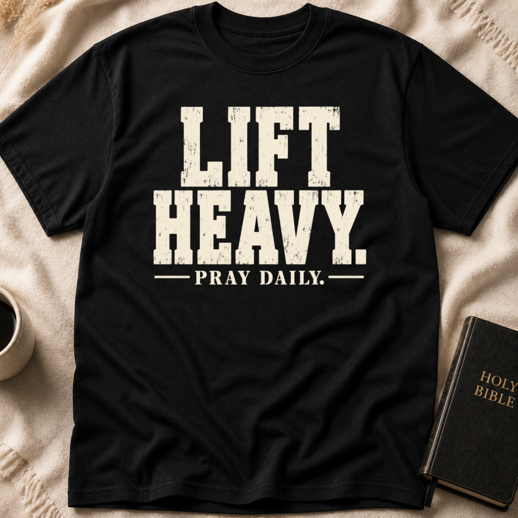 Lift Heavy Pray Daily T-Shirt