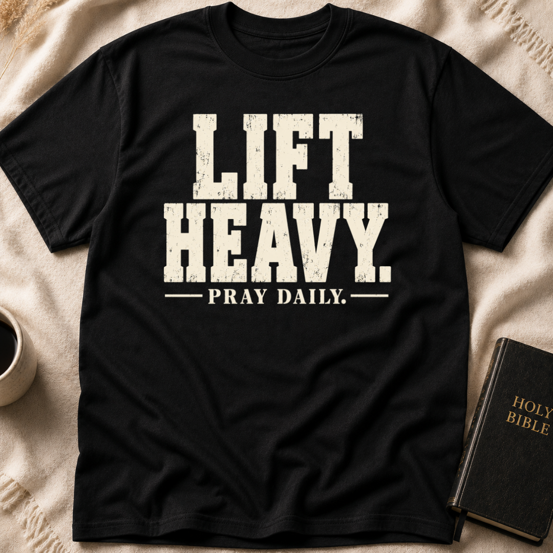 Lift Heavy Pray Daily T-Shirt