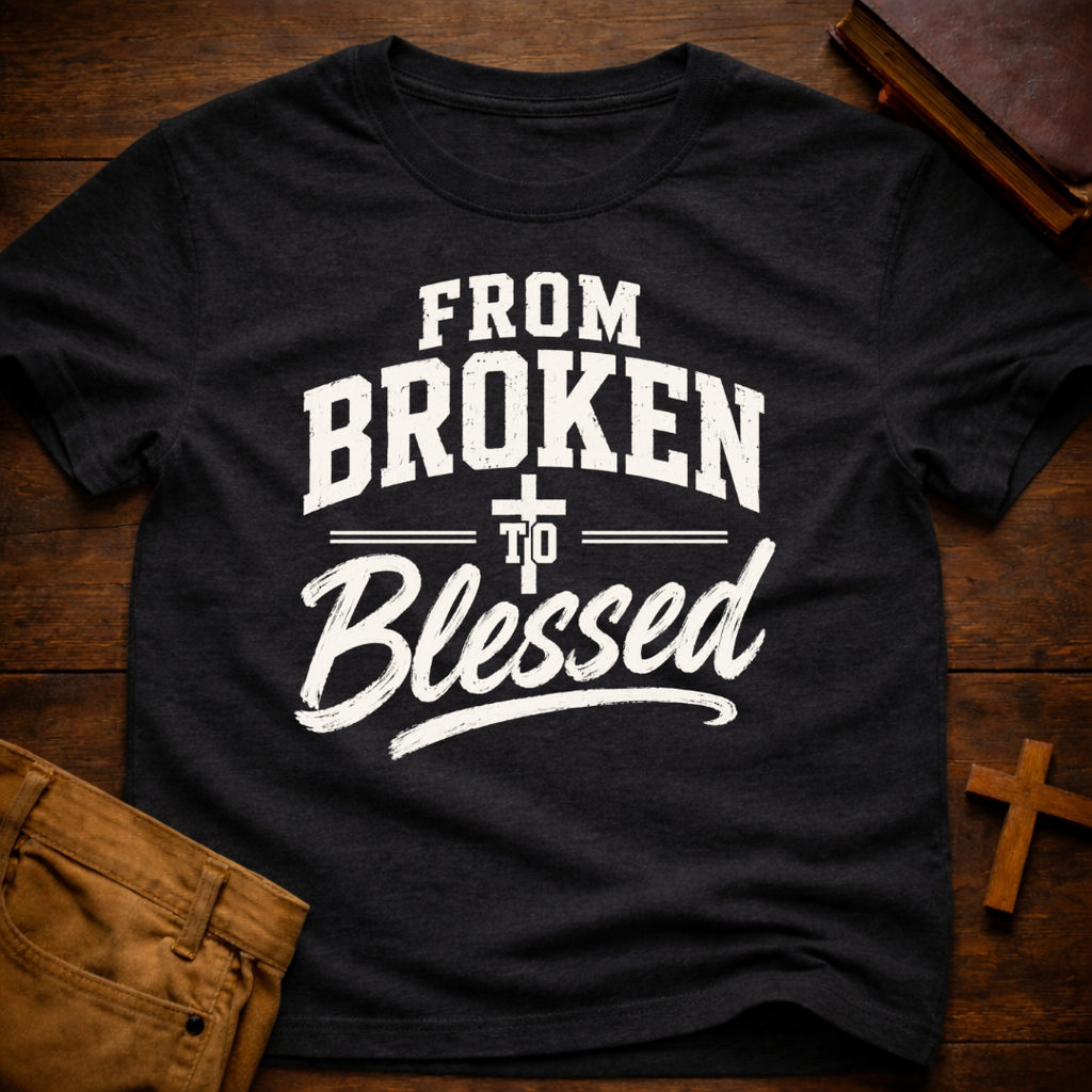 From Broken To Blessed T-Shirt