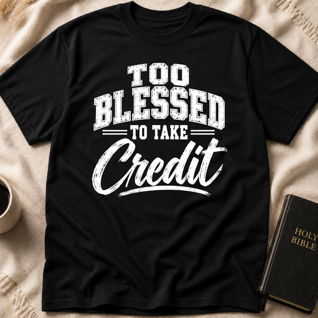Too Blessed To Take Credit T-Shirt