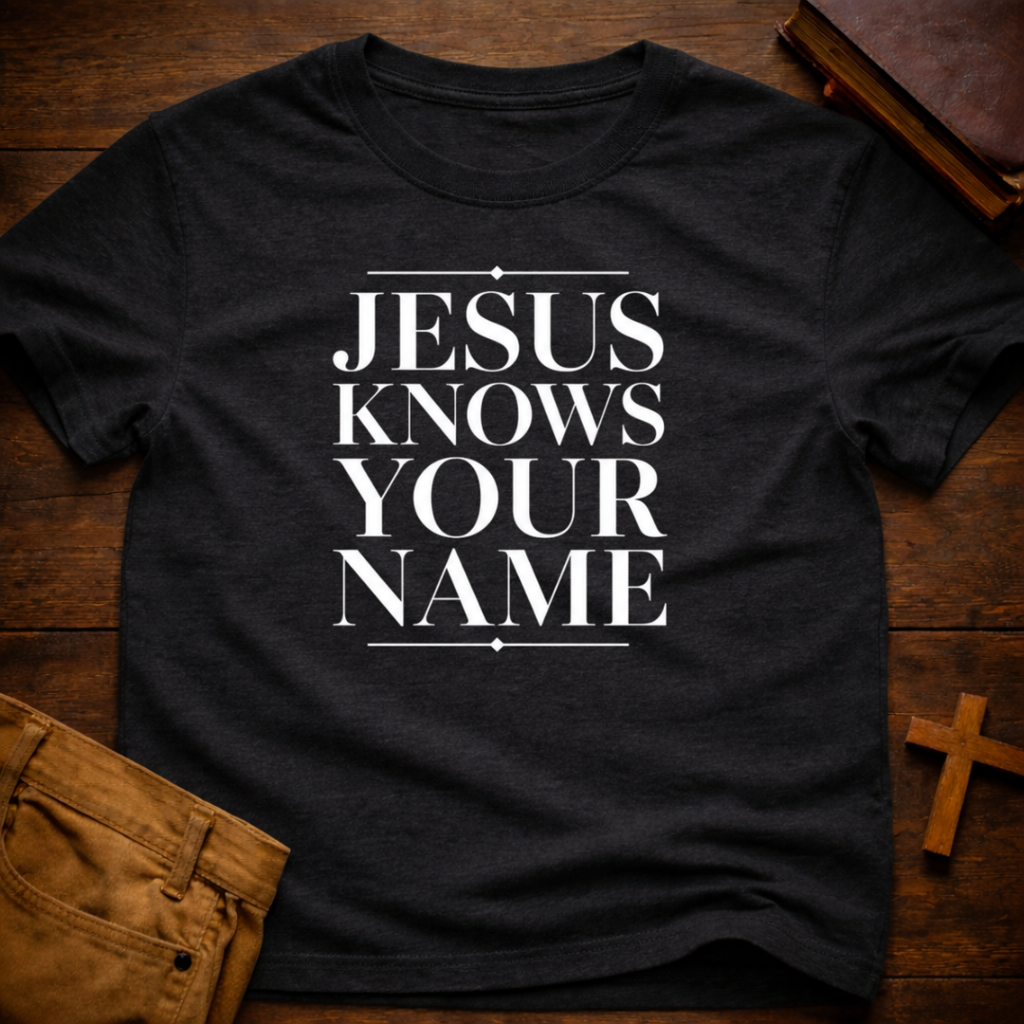Jesus Knows Your Name T-Shirt