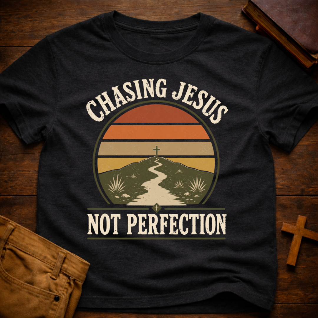 Chasing Jesus Not Perfection T-Shirt